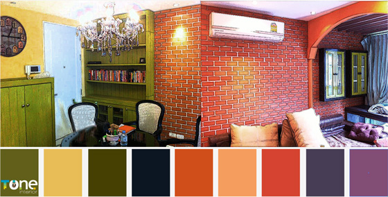 ไอเดีย และผลงานการตกแต่งภายใน คอนโด จาก Tone interior