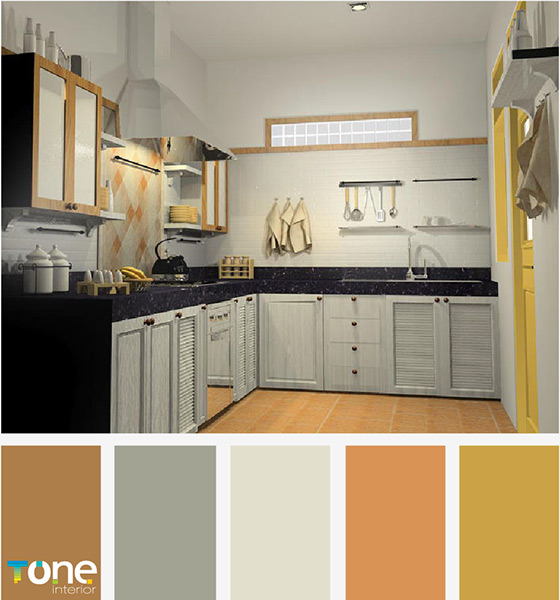 ผลงานออกแบบตกแต่งบ้าน Tone interior 3